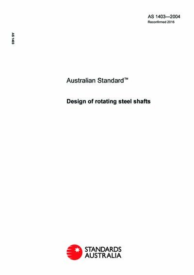 Standards PDF Cover Page