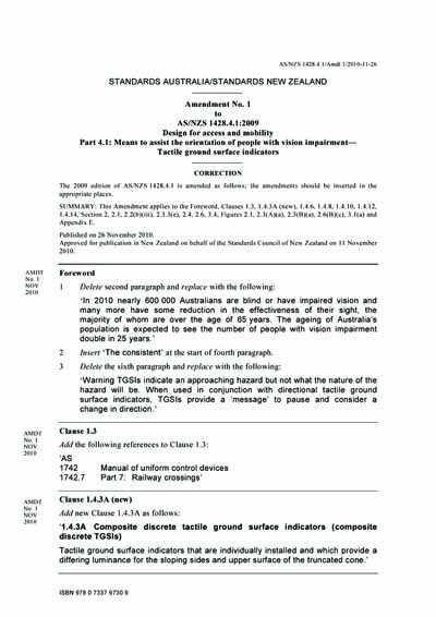 Standards PDF Cover Page