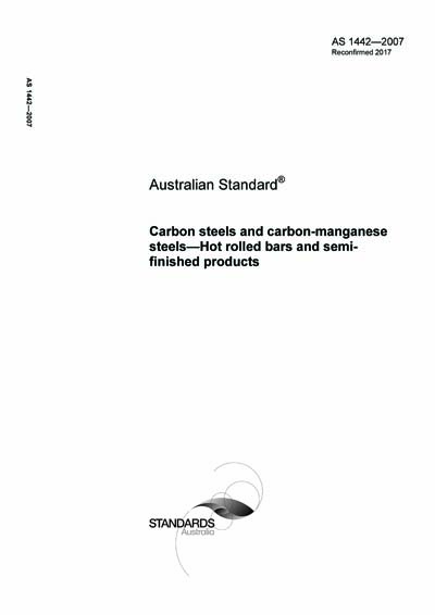 Standards PDF Cover Page