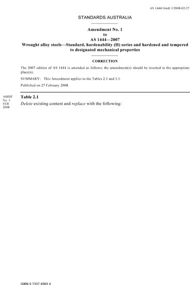Standards PDF Cover Page