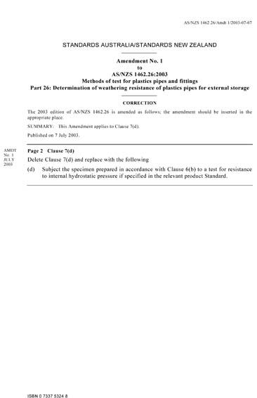 Standards PDF Cover Page