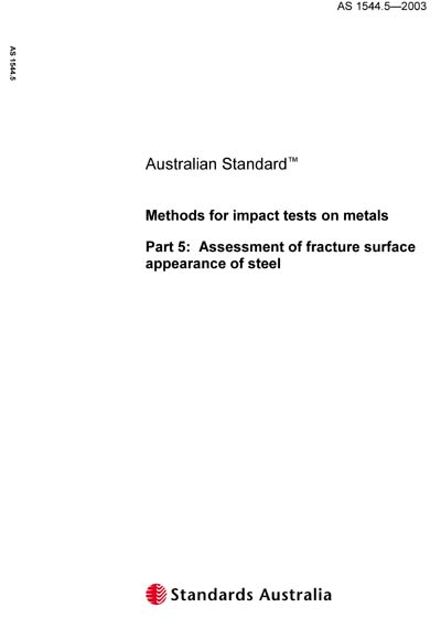 Standards PDF Cover Page
