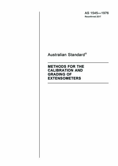Standards PDF Cover Page