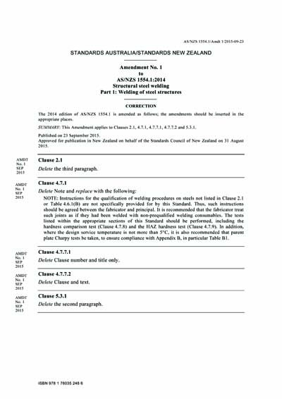 Standards PDF Cover Page