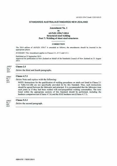 Standards PDF Cover Page