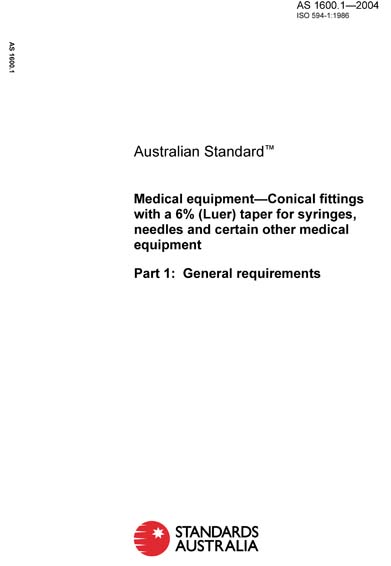 Standards PDF Cover Page