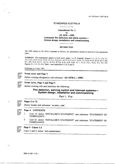 Standards PDF Cover Page