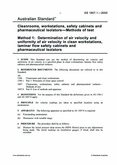 Standards PDF Cover Page