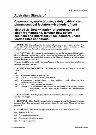 Standards PDF Cover Page