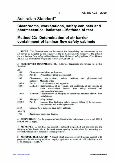 Standards PDF Cover Page