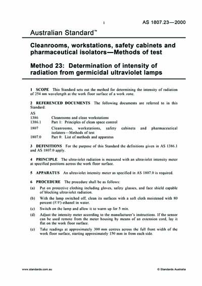 Standards PDF Cover Page