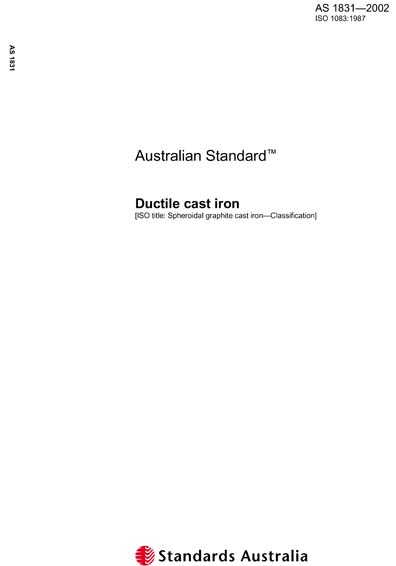 Standards PDF Cover Page