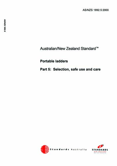 Standards PDF Cover Page