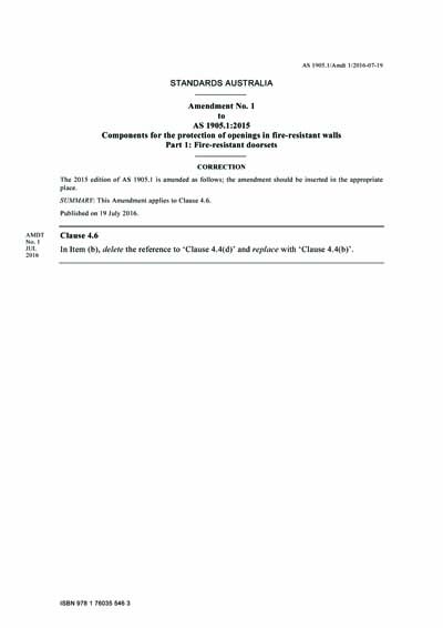Standards PDF Cover Page