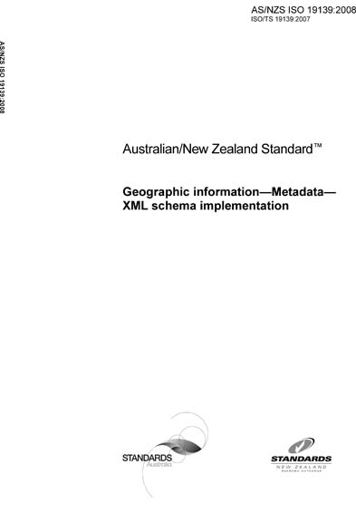 Iso 19139 Example AS/NZS ISO 19139:2008 - Geographic information - Metadata - XML schema ...