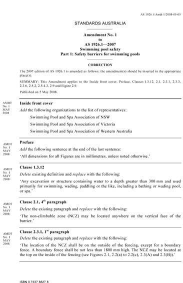 Standards PDF Cover Page