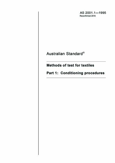 Standards PDF Cover Page