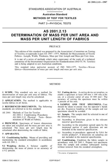 Standards PDF Cover Page