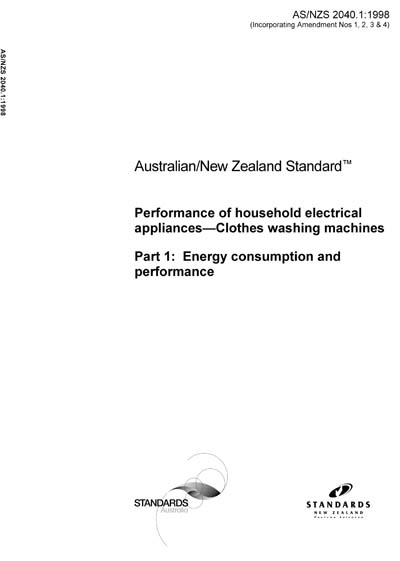 Standards PDF Cover Page