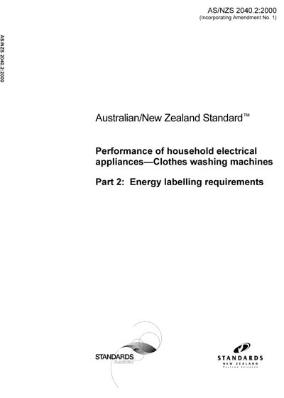 Standards PDF Cover Page