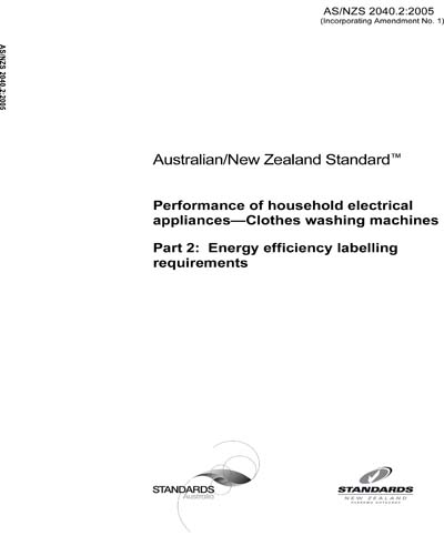 Standards PDF Cover Page