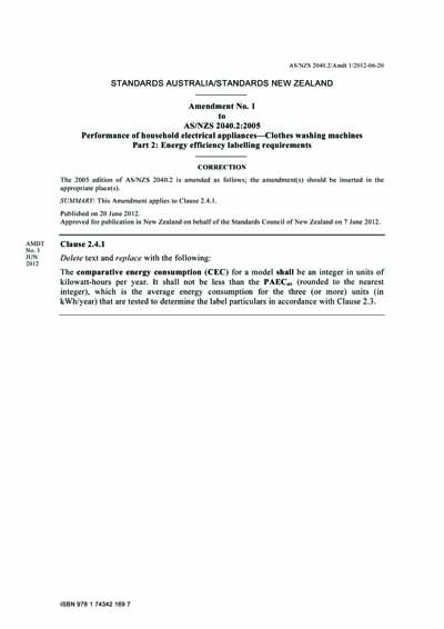 Standards PDF Cover Page