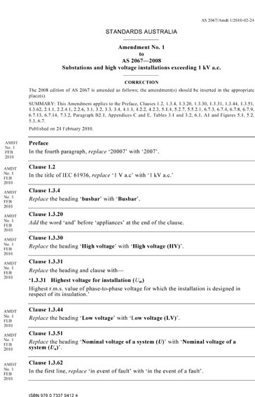 Standards PDF Cover Page