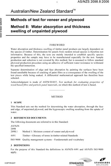 Standards PDF Cover Page