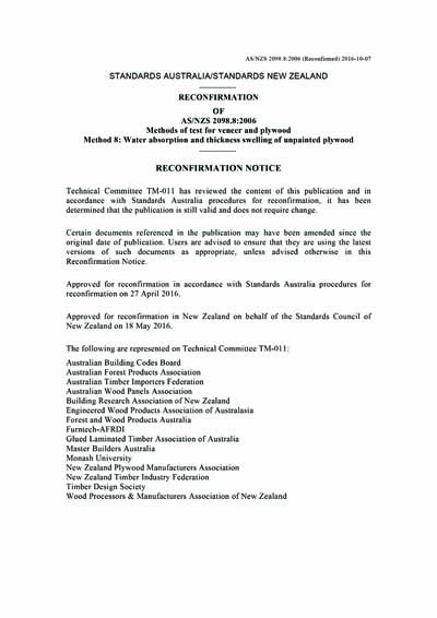 Standards PDF Cover Page