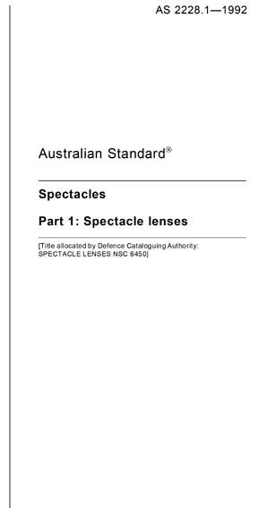 Standards PDF Cover Page