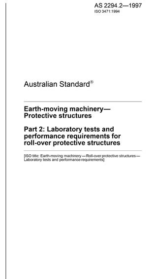 Standards PDF Cover Page