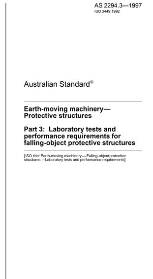 Standards PDF Cover Page