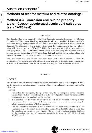 Standards PDF Cover Page
