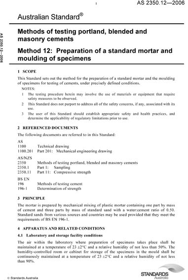 Standards PDF Cover Page