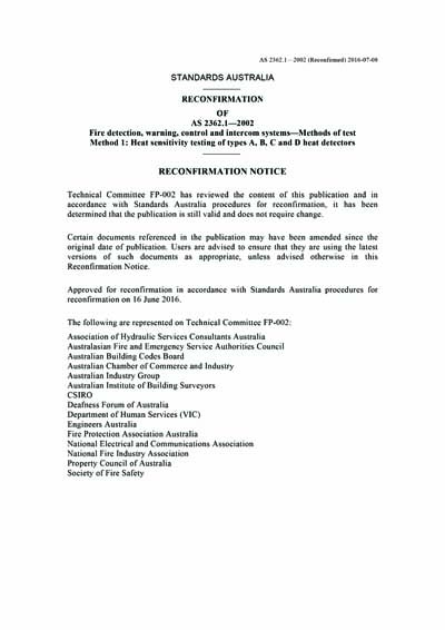 Standards PDF Cover Page