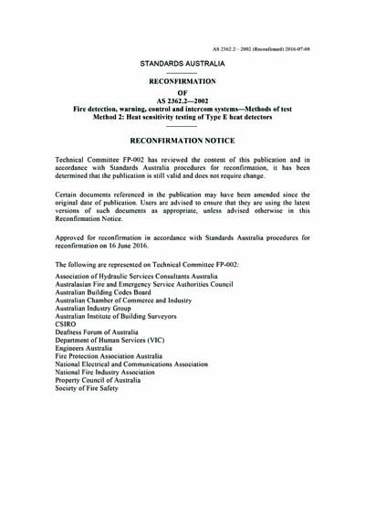 Standards PDF Cover Page
