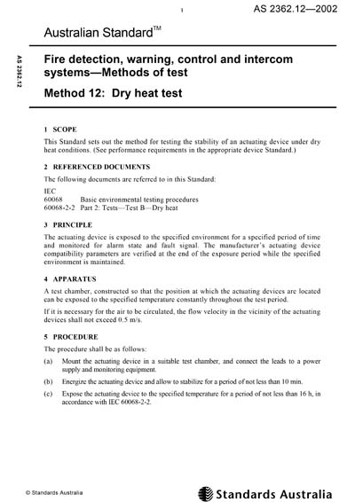 Standards PDF Cover Page