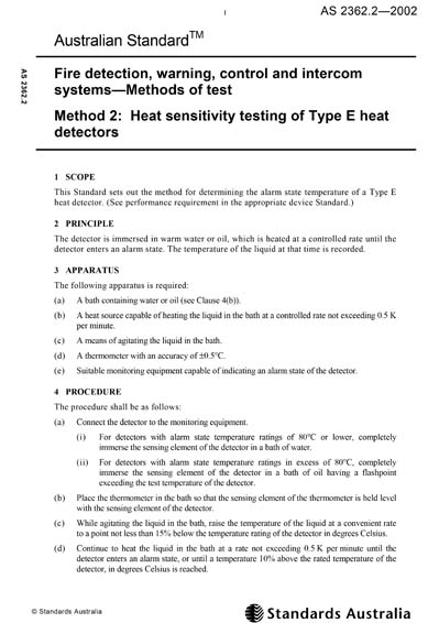 Standards PDF Cover Page