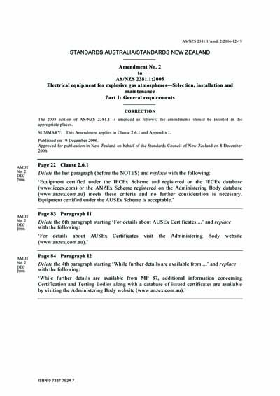 Standards PDF Cover Page