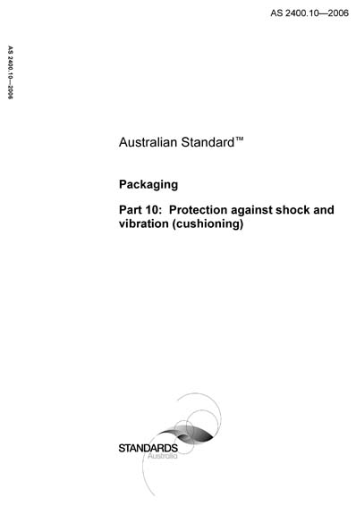 Standards PDF Cover Page