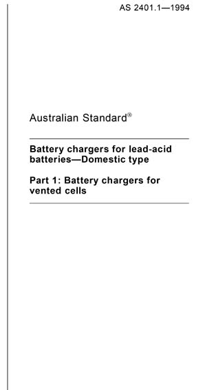 Standards PDF Cover Page