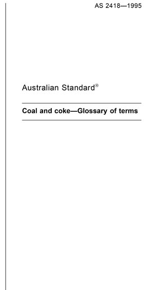Standards PDF Cover Page