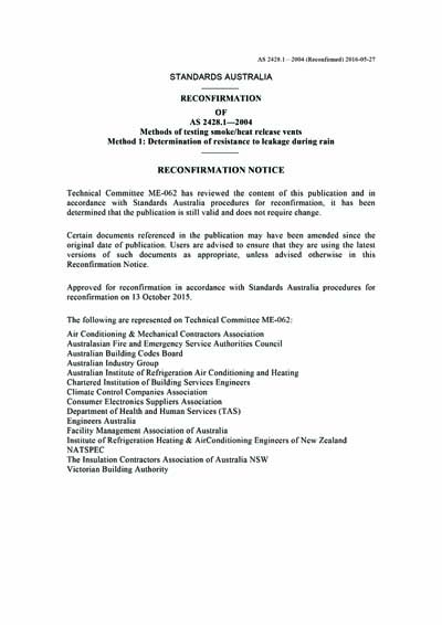 Standards PDF Cover Page