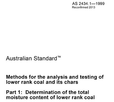 AS 2434.1-1999 (R2013) - Methods for the analysis and testing of lower ...