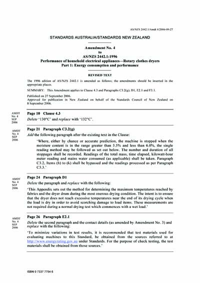 Standards PDF Cover Page