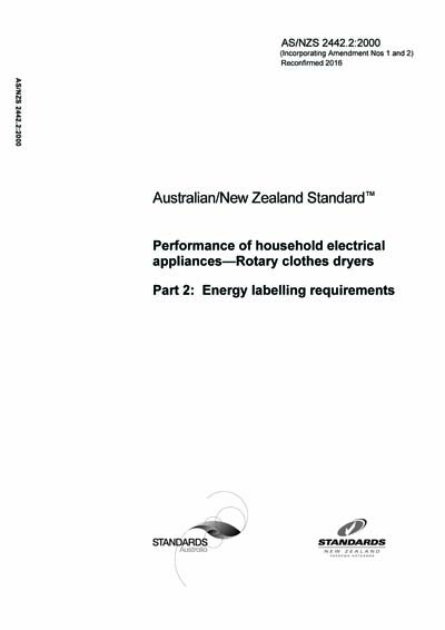 Standards PDF Cover Page