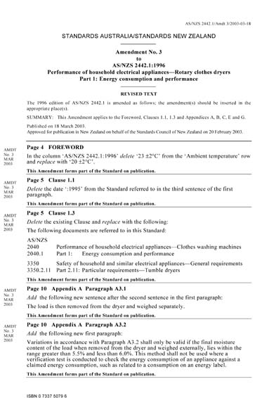 Standards PDF Cover Page