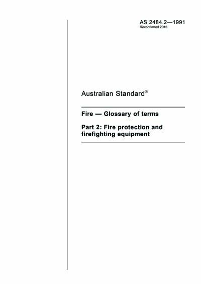 Standards PDF Cover Page
