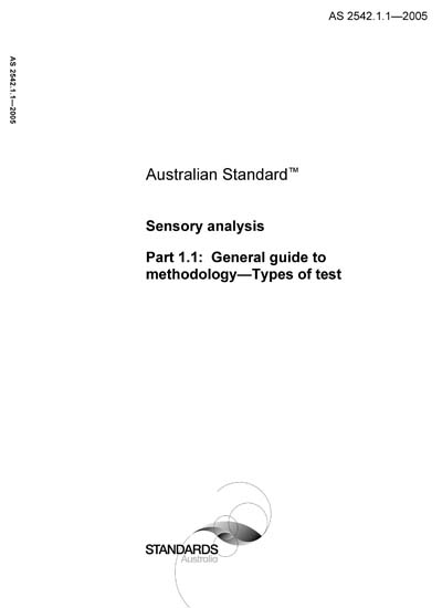 Standards PDF Cover Page