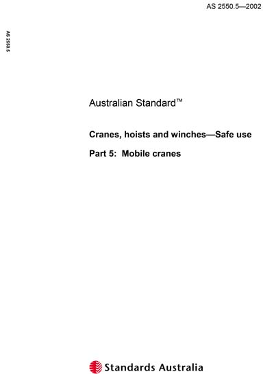 Standards PDF Cover Page